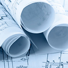 An image of architectural plans